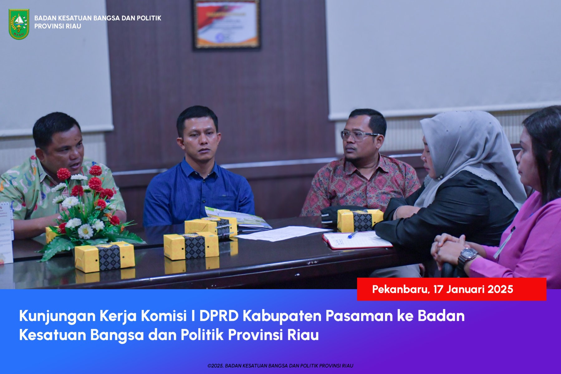 kunjungan kerja komisi 1 dprd pasaman